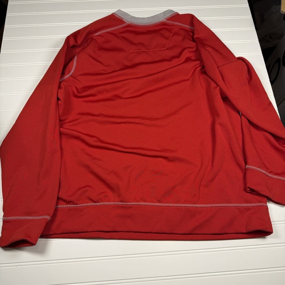 Antigua‎ St. Louis Cardinals Embroidered Crewneck Fleece Men's XL Red GUC - Picture 4 of 5